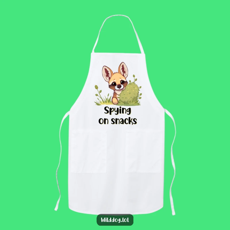 Funny Peek-a-Boo Dog Apron: Kitchen Watchfulness, Hilarious Chef Gift
