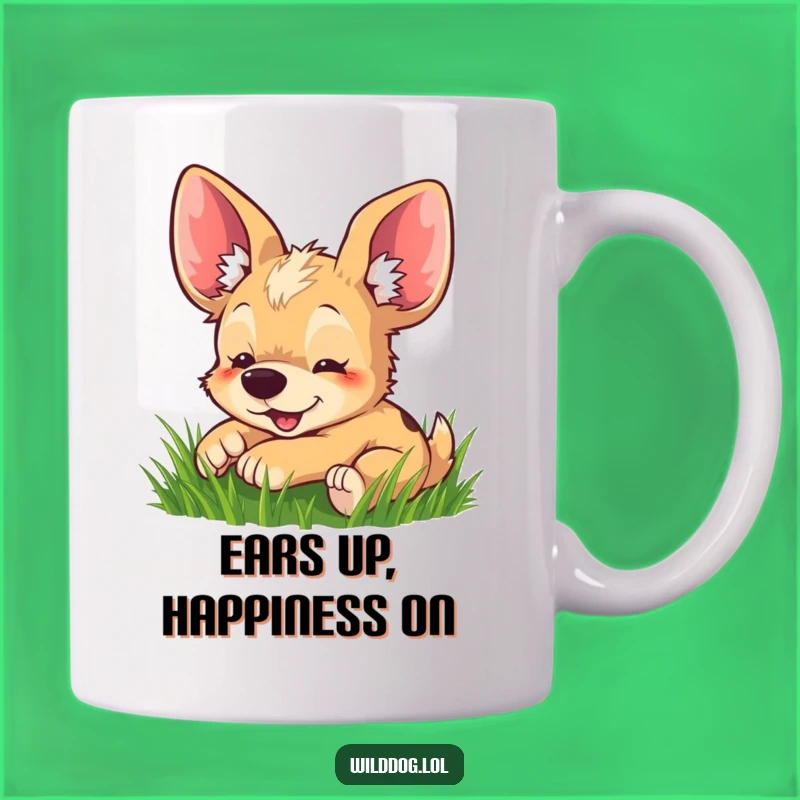 Funny Big-Eared Dog Rolling Mug - Adorable Gift for Dog Lovers