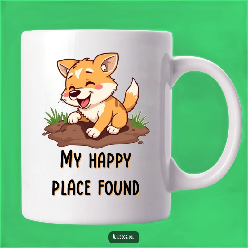 Funny Dog Digging Hole Enthusiast Mug - Perfect Dog Lover Gift