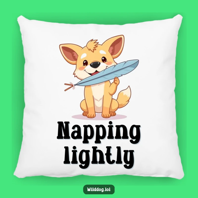 Funny Dog Balancing Pillow - Comfy & Comical Accent for Relaxation