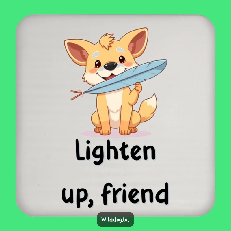 Funny Dog Balancing Coaster - Protect Surfaces with Canine Calm