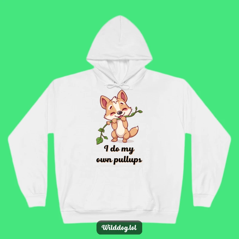 Funny Wild Dog Vine Hoodie: Cozy Up with Playful Tugs!